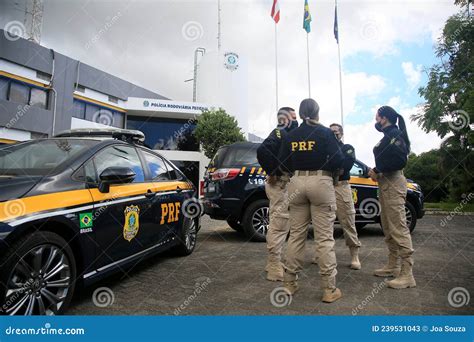 Prf Agents In The Superintendence In Salvador Editorial Stock Photo