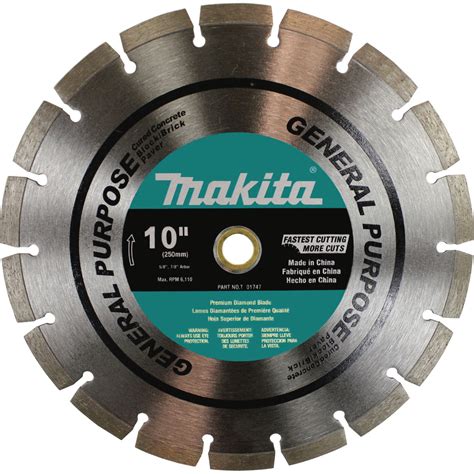 Makita T Inch Premium Segmented Rim General Purpose Diamond