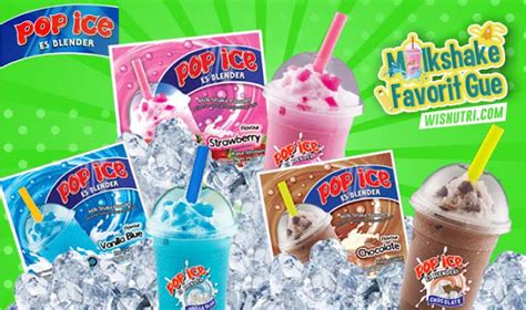 Pop Ice Idolaku Milkshake Favorit Sepanjang Masa