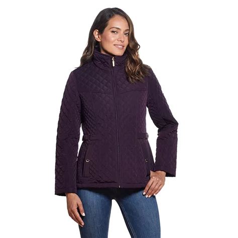 Womens Gallery Side Tab Quilted Jacket