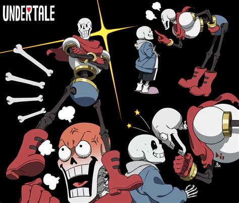 Papyrus Undertale Papyrus Ut Sans Kamezaemon Undertale