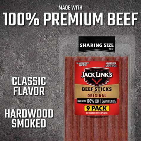 Jack Link S Original Beef Sticks Pack Of Pack Kroger