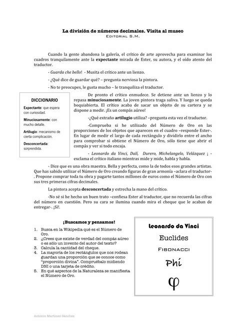 Pdf La Divisi N De N Meros Decimales Dokumen Tips