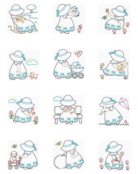 Free Sunbonnet Sue Embroidery – EMBROIDERY DESIGNS