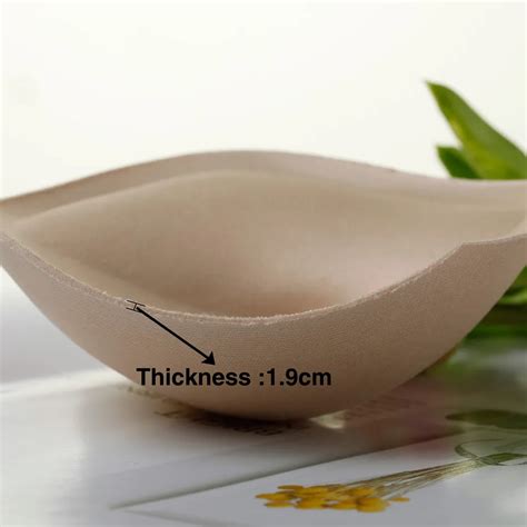 Breast Sponge Padding Inserts Push Up Bra Pads Enhancers Lingerie Bikinis Tankinis Free