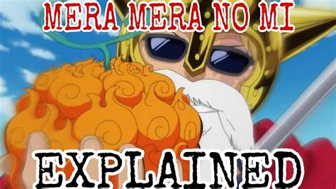 Mera Mera No Mi Explained Youtube