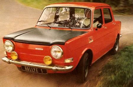 Simca 1000 Rallye 1970 1978 L Automobile Ancienne