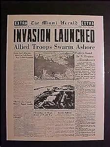 Vintage Newspaper Headline World War Nazi Grelly Usa