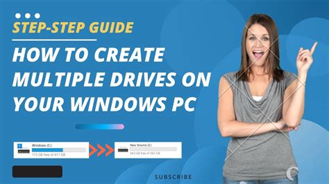 How To Create Multiple Drives On Windows Create Partition On Pc Youtube