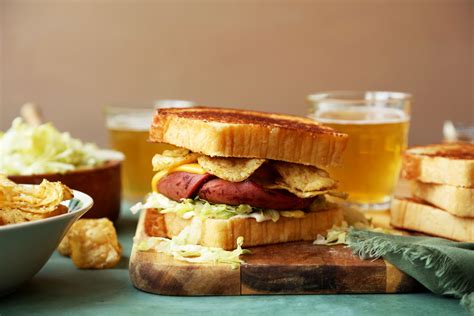 Fried Bologna Sandwich - The Candid Appetite