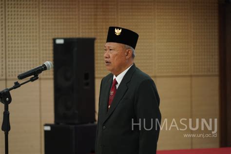 In Rektor Unj Lantik Dekan Dan Wakil Dekan Periode Antar Waktu Tahun