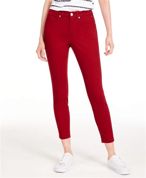 Tommy Hilfiger Tribeca Skinny Cropped Jeans Created For Macys Macys