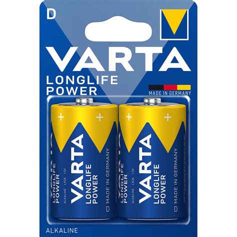 Varta LONGLIFE Power D Blister 2 Batterien Mindfactory De