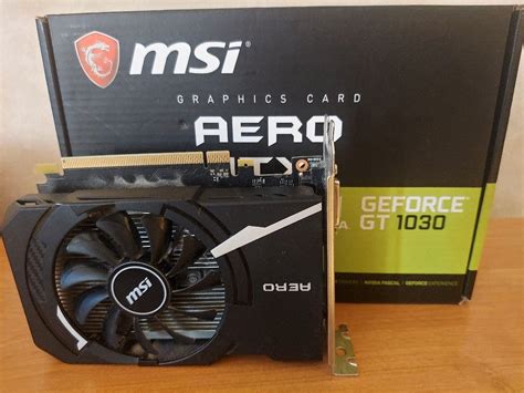 Видеокарта Msi Gtx 1030 1 225 грн Комплектуючі та аксесуари Київ на Olx