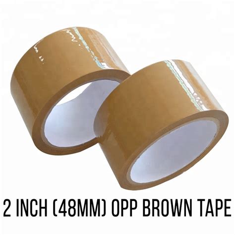 OPP Brown Tape 2" (48mm) x 80Yds - Quality Product, Attractive Prices – Color Station Website