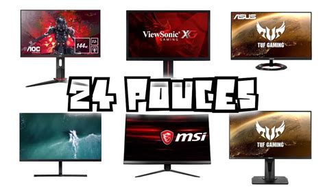 Meilleur Ecran 24 Pouces Les Moniteurs 24 Gamer Ou De Bureau CG