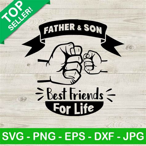 Father And Son Fist Bump SVG Fist Bump SVG Fathers Day SVG Father