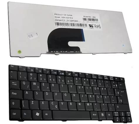 Teclado Acer One 531h Zg6 Zg8 Za8 Kav10 Kav60 Em250 Gateway MercadoLivre