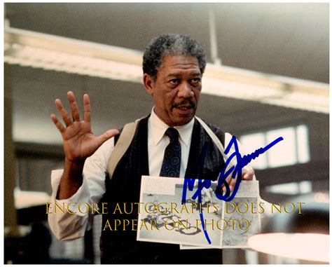 Morgan Freeman Authentic Original Signed Autographed Photo W Coa 163