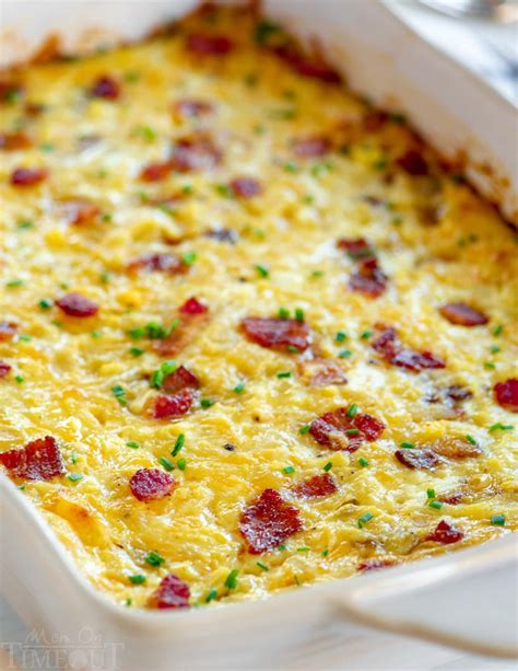 Easy Hashbrown Breakfast Casserole Is Perfect For Entertaining A Crowd Or Serving Up A Simple