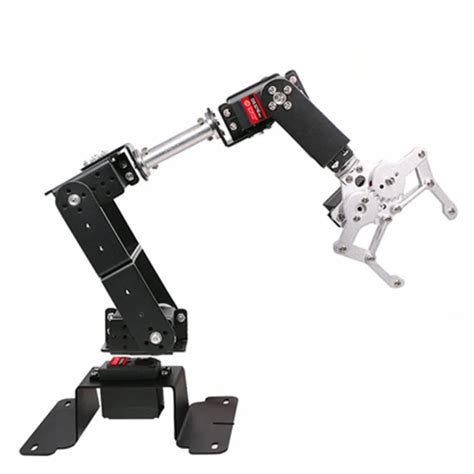 6 DOF Manipulador De Robot De Bricolaje Kit De Abrazadera De Brazo Mec