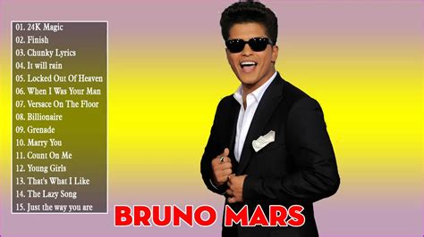 Bruno Mars Às Melhores 2021 Os Melhores Sucessos De Brunomars Músicas De Brunomars 2021