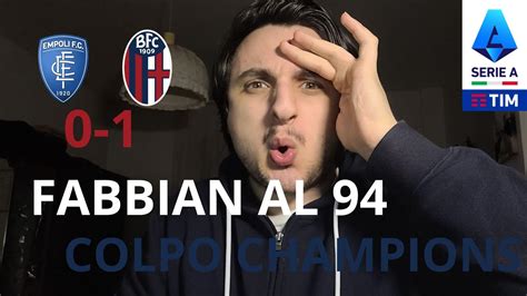 Fabbian La Decide Al Esimo Colpo Champions Per Thiago Motta Empoli