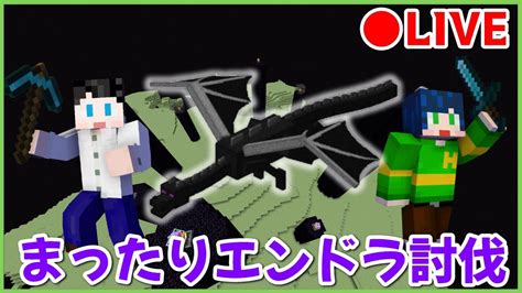 【マイクラ】夫婦2人でまったりでエンドラ討伐チャレンジ！！【minecraft】 Youtube