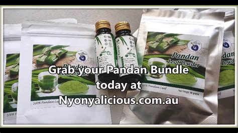 The Introduction Of Pandan Powder And Pure Pandan Extract Youtube