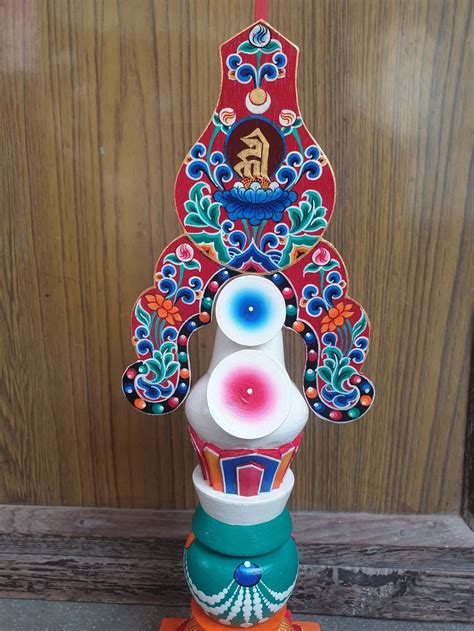 Cm Tibetan Wooden Torma For Buddhist Rituals Offering Etsy