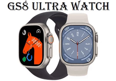 GS8 Ultra SmartWatch The Best Apple Watch Ultra Clone Chinese