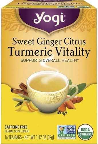 Amazon Yogi Tea Honey Chai Turmeric Vitality Ct Grocery