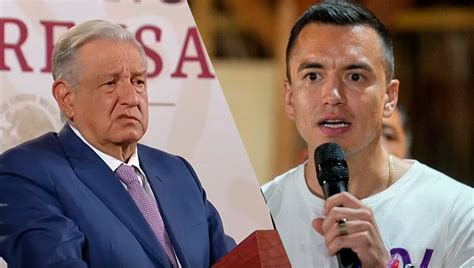 No habrá tacos y ceviche AMLO rechaza invitación de Daniel Noboa sobre