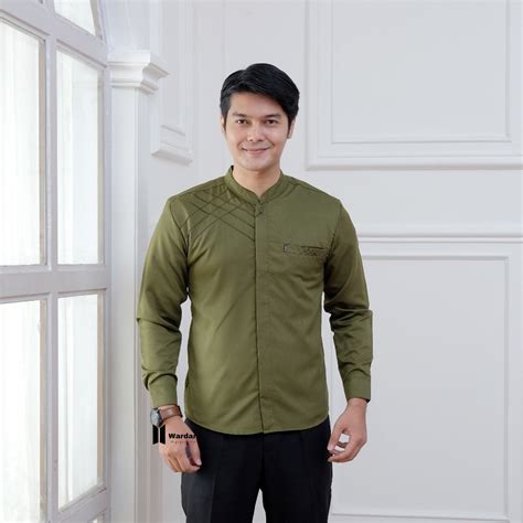 Jual Khatulistiwa Baju Koko Muslimin Baju Koko Hadroh Baju Koko
