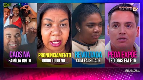 Caos Na Fam Lia Brito Raquel E Aliadas Causam L O Dias Exposto