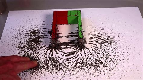 Elektromagnetismus Experiment Eisensp Ne Im Magnetfeld Youtube