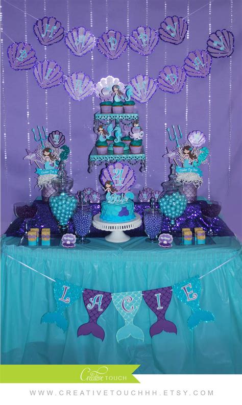 Mermaid / Birthday "Mermaid Birthday Party " | Catch My Party