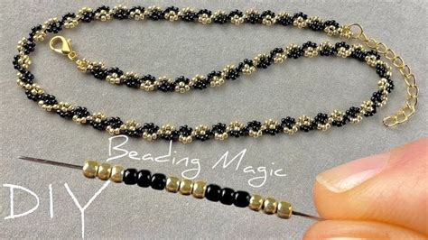 Diy Seed Bead Necklace Create Your Own Beautiful Seed Bead Jewelry In 2024 Seed Bead Jewelry