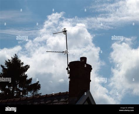 Chimney Stack With Tv Aerials Hi Res Stock Photography And Images Alamy