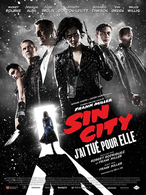 Jaquette Covers Sin City J ai tué pour elle Sin City 2 A Dame to