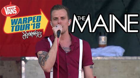 The Maine Full Set Live Vans Warped Tour Last Warped Tour