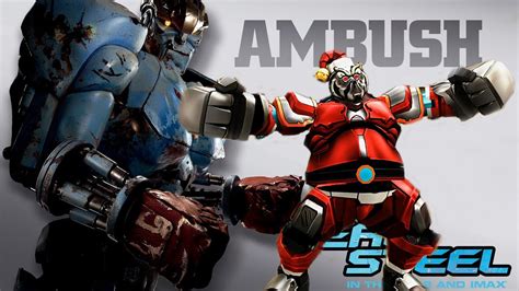 Real Steel Ambush Vs Grouch And Twin Cities ЖИВАЯ СТАЛЬ Youtube