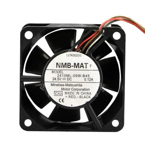 NMB 2410ML 09W B45 DC 24 5V 0 12A 2 Wires 3 Wires 4 Wires Axial