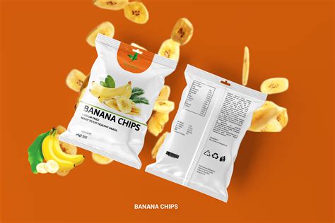 BANANA CHIPS PACKAGING DESIGN Behance