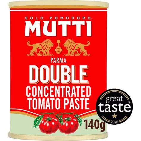 Mutti Double Concentrated Tomato Puree 140g Compare Prices Where