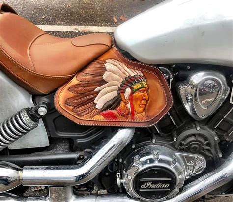 Heat Shield For Indian Scout Made By Dustyn Bustos Indian Motorcycle