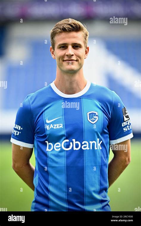 Genk S Rasmus Carstensen Poses For A Portrait Picture At The 2023 2024