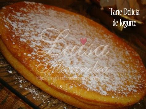 Tarte Delícia de Iogurte Luísa Alexandra