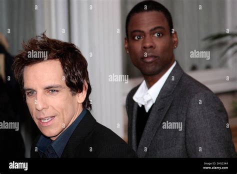 Actors Ben Stiller And Chris Rock Pose During The Photocall For