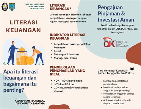 Uang Cepat Habis Tenang Mahasiswa Kkn Undip Sosialisasikan Pentingnya